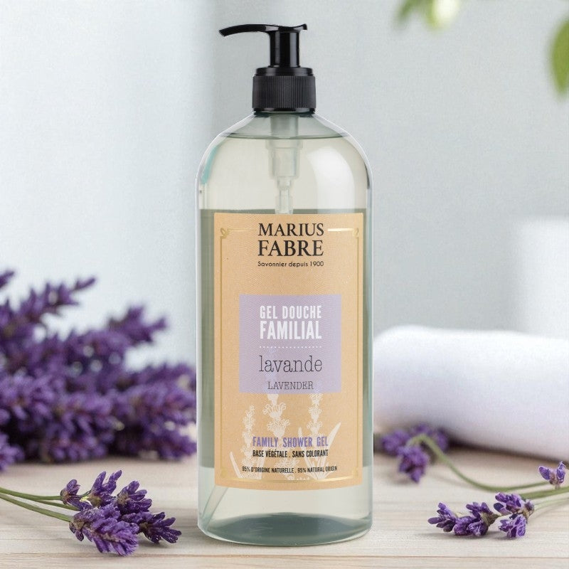 Lavendel-Duschgel - 1L - Marius Fabre