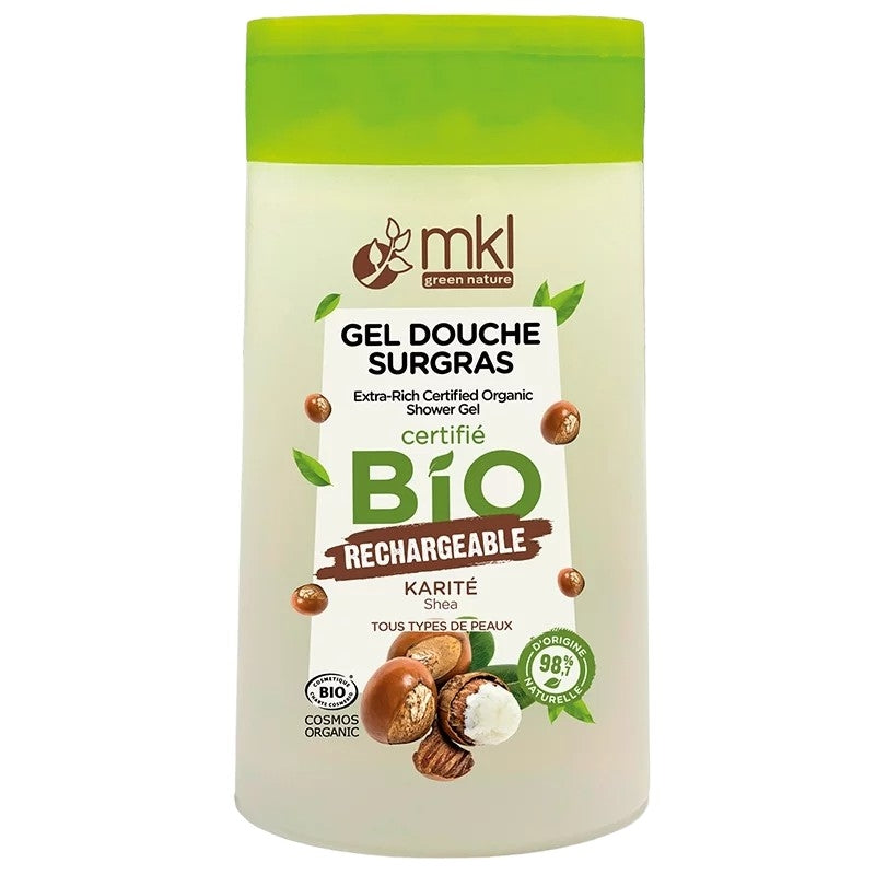 Gel douche au beurre de karité bio - 200ml - MKL Green Nature