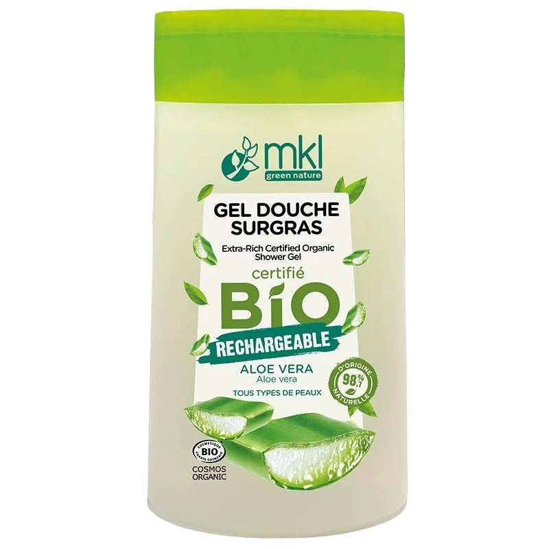 Gel douche BIO aloe vera - 200ml - MKL Green Nature