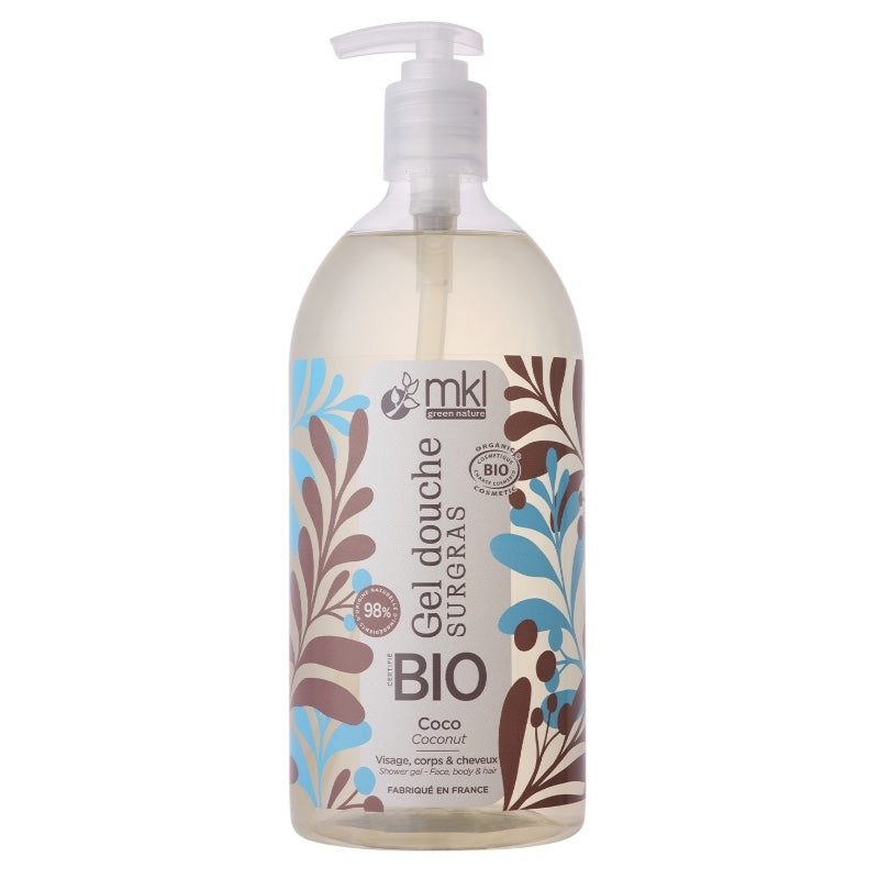 Gel douche BIO coco - 1l - MKL Green Nature