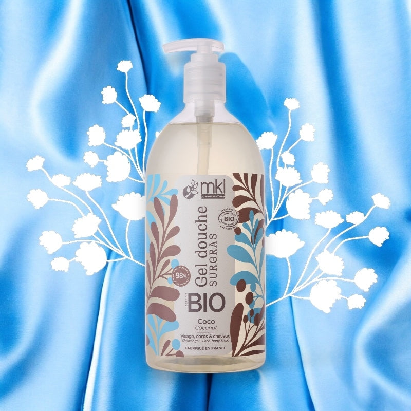 Gel douche BIO coco - 1l - MKL Green Nature