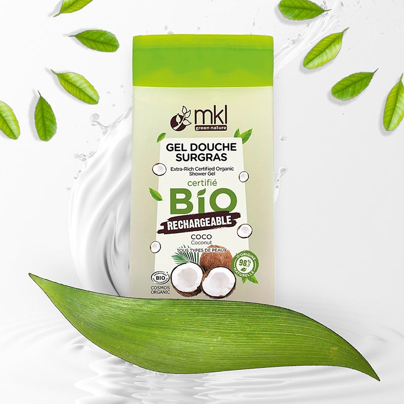 Gel douche BIO coco - 200ml - MKL Green Nature