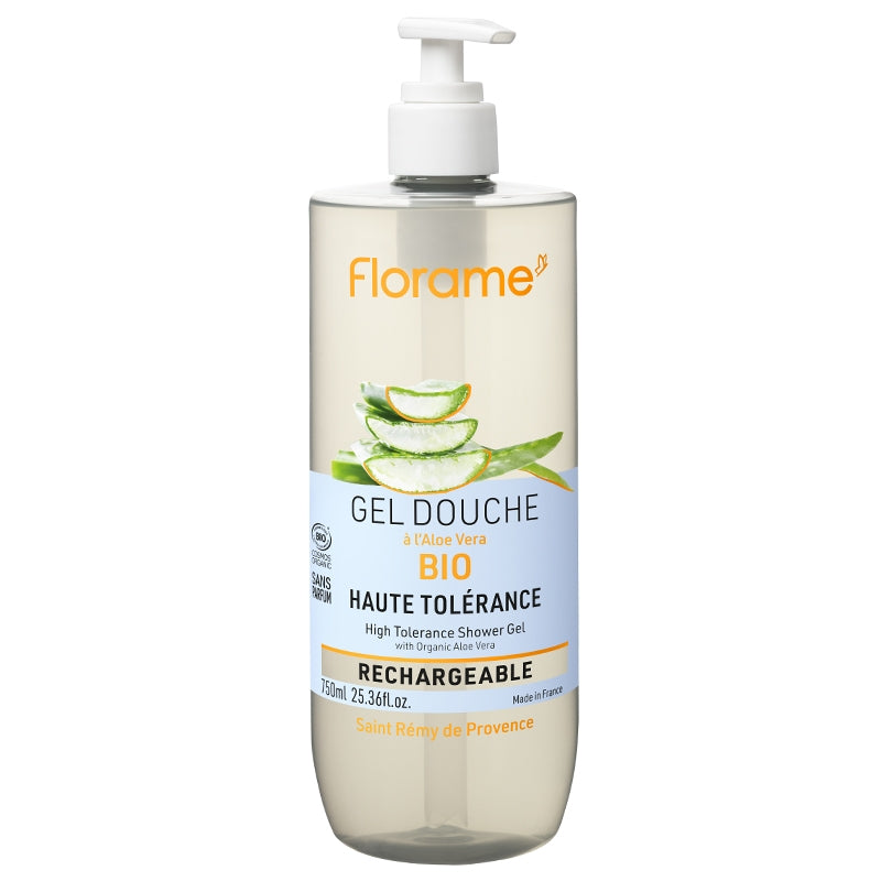 Gel douche haute tolerance bio 750 ml florame