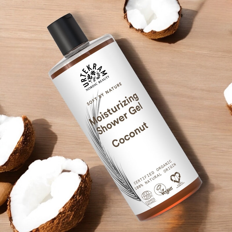 Gel douche hydratant BIO noix de coco - 500ml - Urtekram