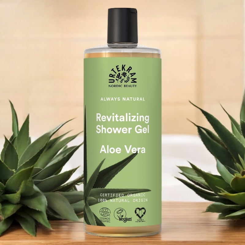 Gel douche régénérant BIO aloe vera - 500ml - Urtekram