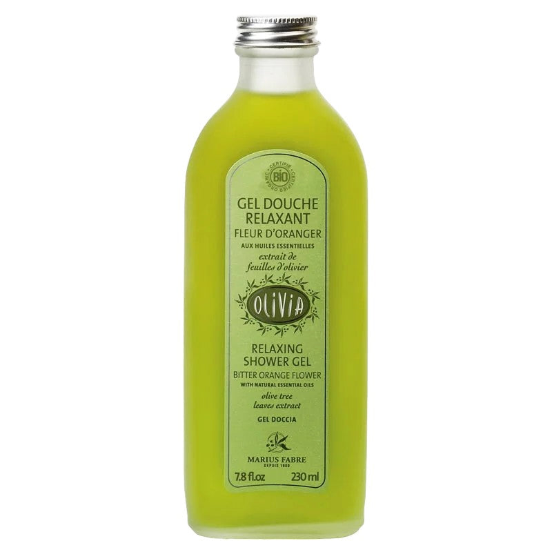 Entspannendes Bio-Duschgel mit Olive und Orangenblüte – 230 ml – Marius Fabre