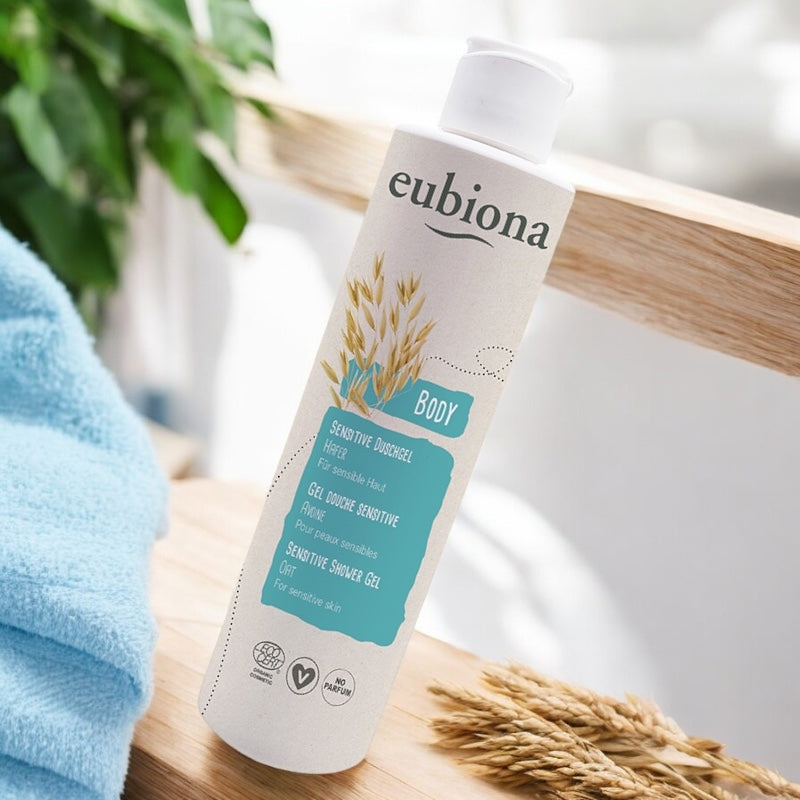 Gel douche sensitive BIO avoine - 200ml - Eubiona