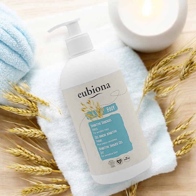 Bio-Hafer-Duschgel für empfindliche Haut - 500 ml - Eubiona