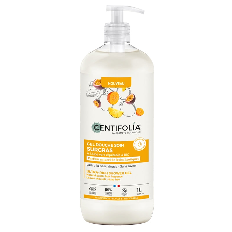 Centifolia Bio-Duschgel Extra-Reichhaltig mit exotischen Früchten - 1 l