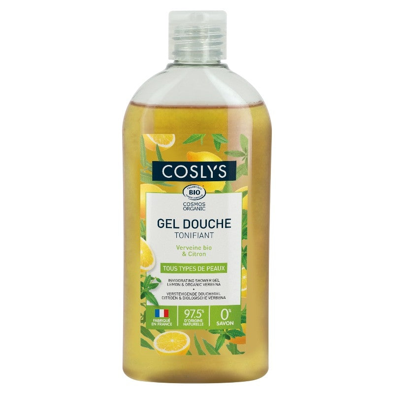 Gel douche tonifiant bio verveine citron 250 ml coslys