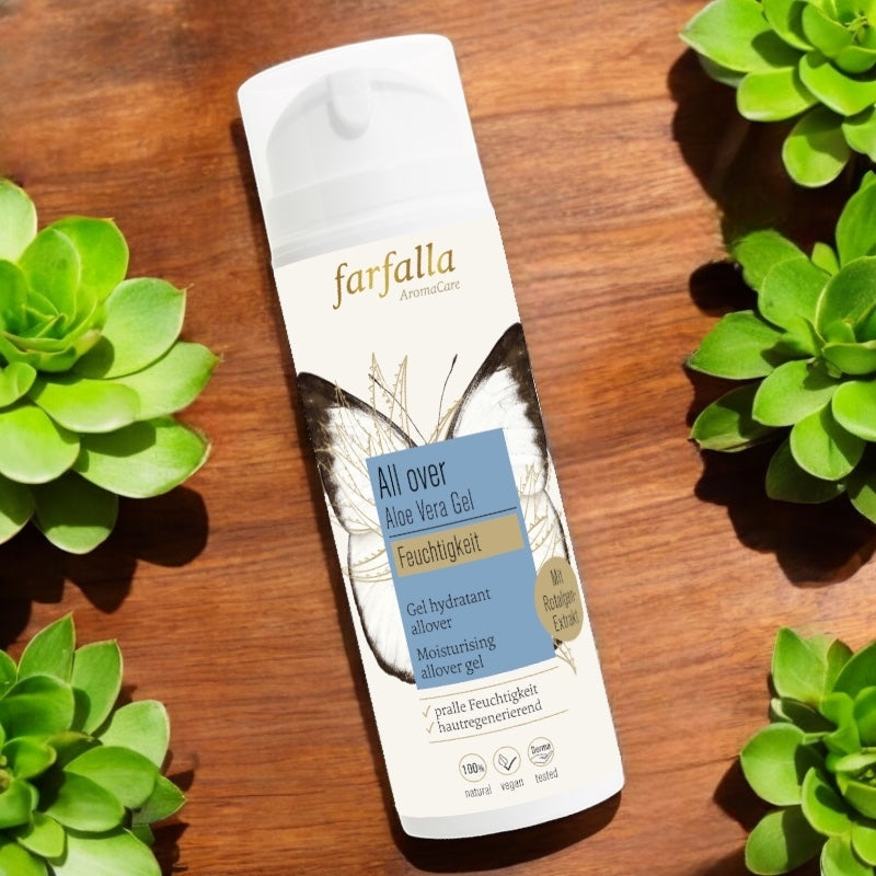 Gel hydratant all-over BIO aloe vera - 150ml - Farfalla