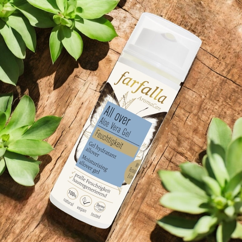 Gel hydratant all over bio aloe vera 50 ml farfalla 3
