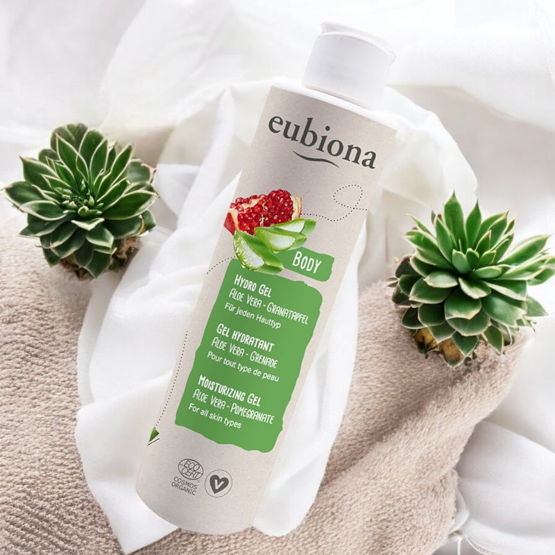 Gel hydratant BIO aloe vera & grenade - 200ml - Eubiona