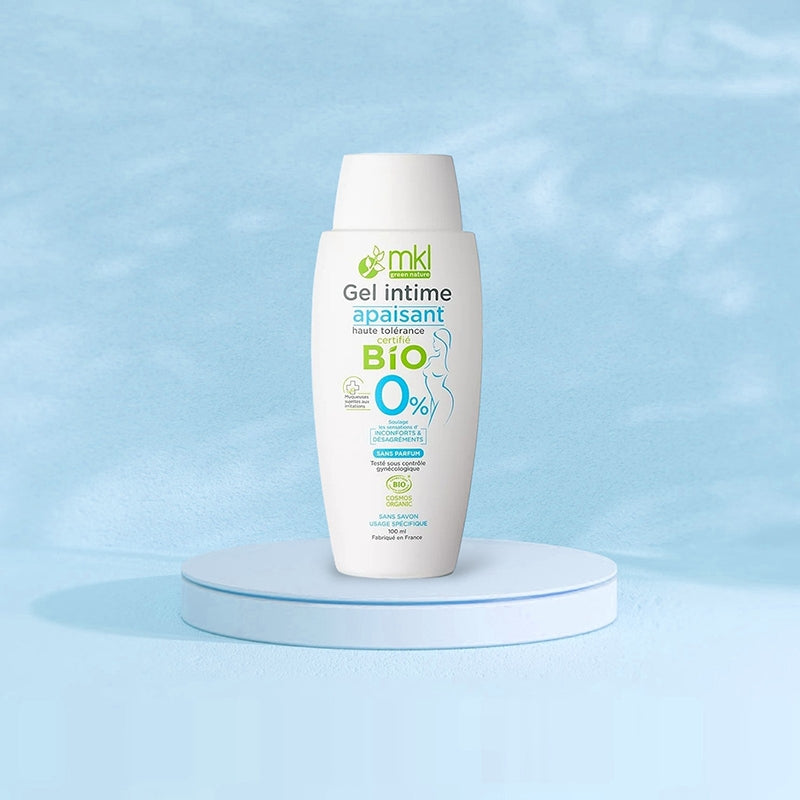 Gel hygiène intime apaisant BIO sans parfum - 100ml - MKL Green Nature