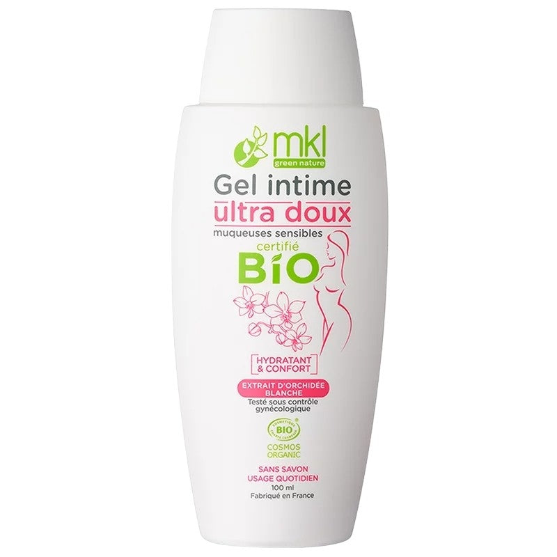 Gel hygiène intime ultra doux BIO orchidée - 100ml - MKL Green Nature