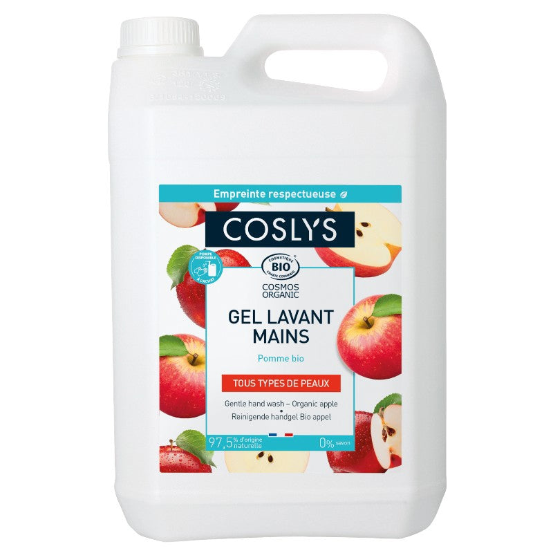 Gel lavant mains BIO pomme - 5l - Coslys