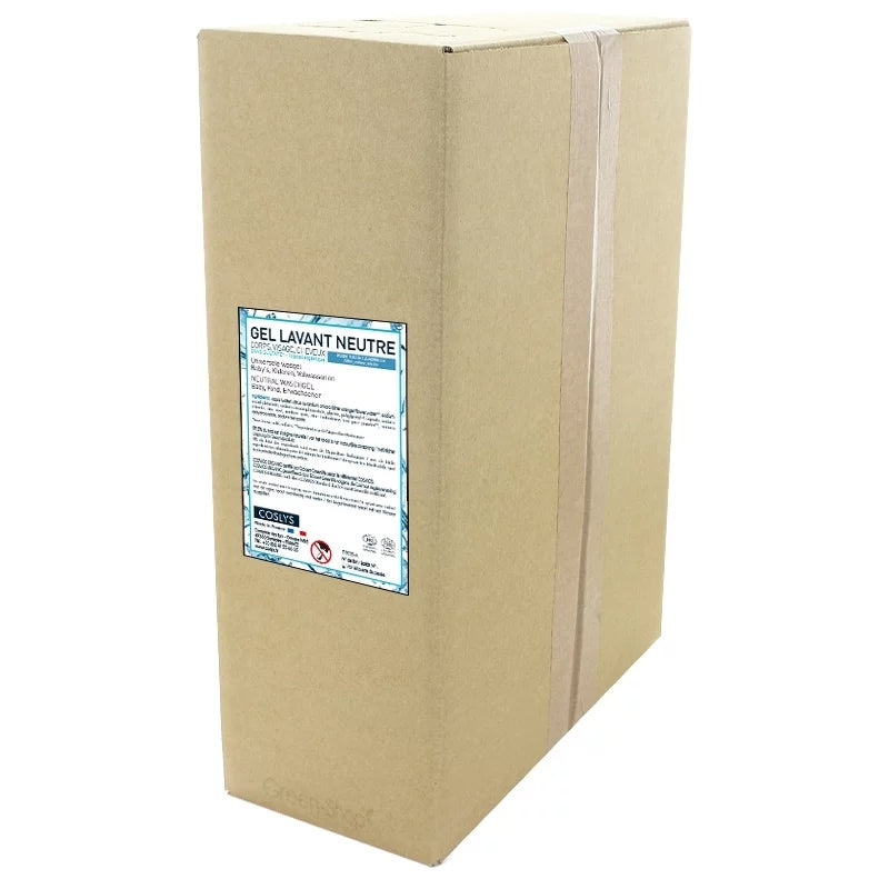 Bio-Waschgel für Körper, Gesicht und Haare, parfümfrei, neutral - 10 kg - Coslys