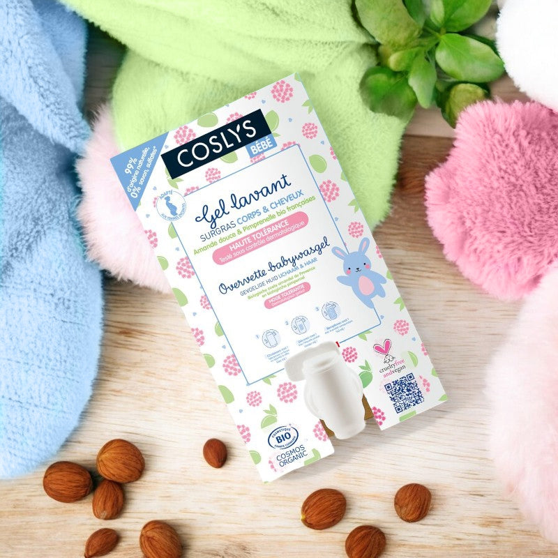 Gel lavant surgras bébé BIO pimprenelle - 10kg - Coslys
