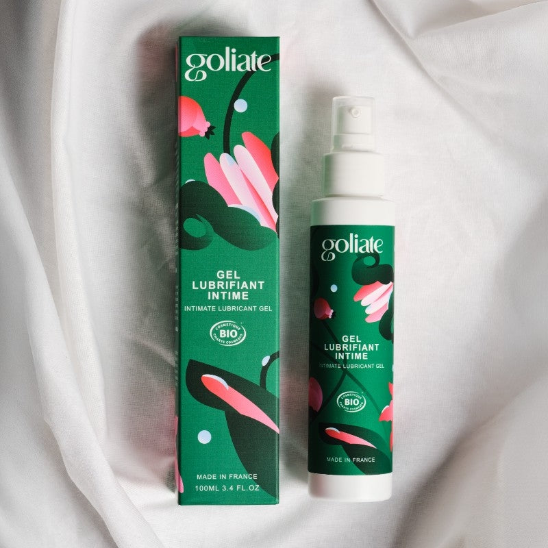 Gel lubrifiant intime longue durée BIO - 100ml - Goliate