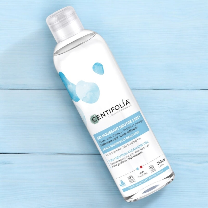 3-in-1 Bio-Schaumgel mit Aloe Vera – 250 ml – Centifolia