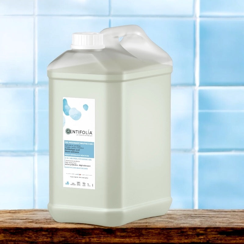 3-in-1 Bio-Schaumgel mit Aloe Vera – 5 l – Centifolia
