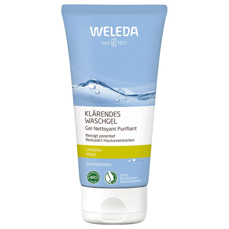 Bio-Reinigungsgel mit Weidenrinde – 100 ml – Weleda