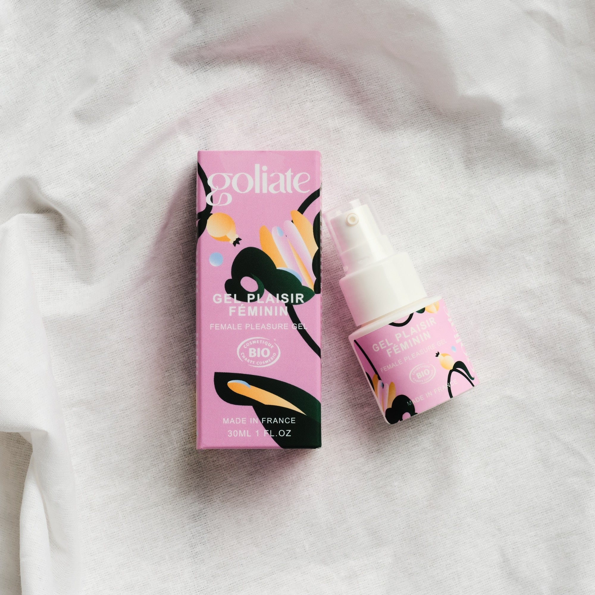 Gel plaisir féminin BIO - 30ml - Goliate