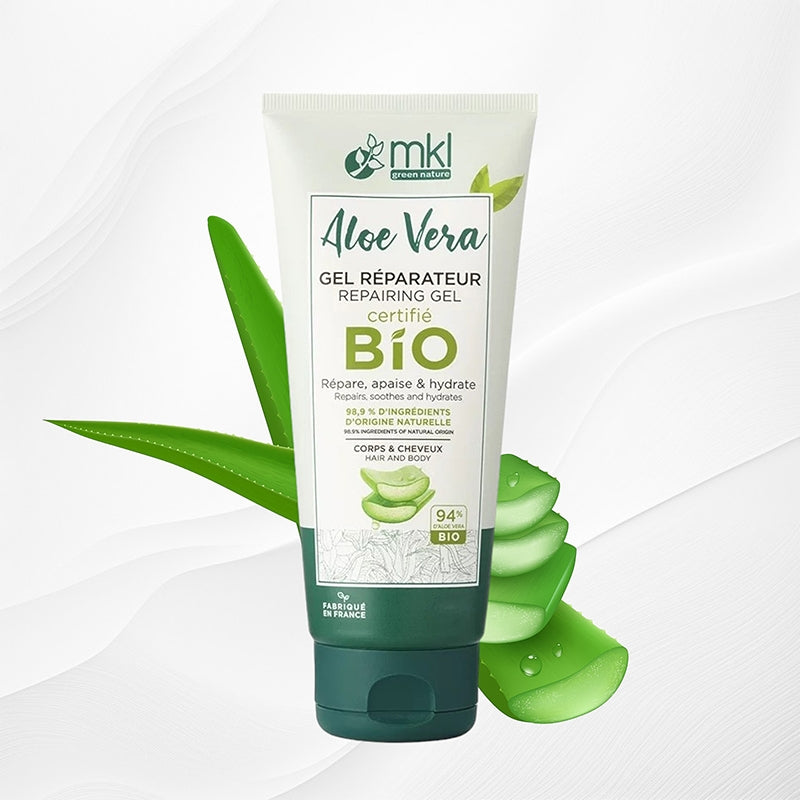 Gel réparateur BIO aloe vera - 100ml - MKL Green Nature