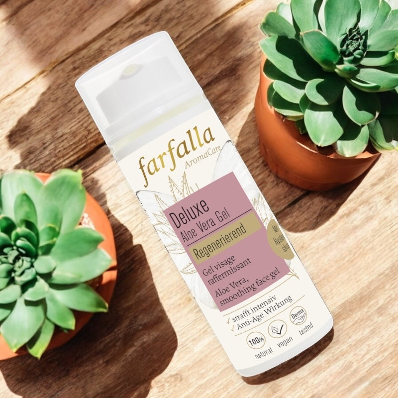 Gel visage luxueux raffermissant BIO aloe vera - 50ml - Farfalla