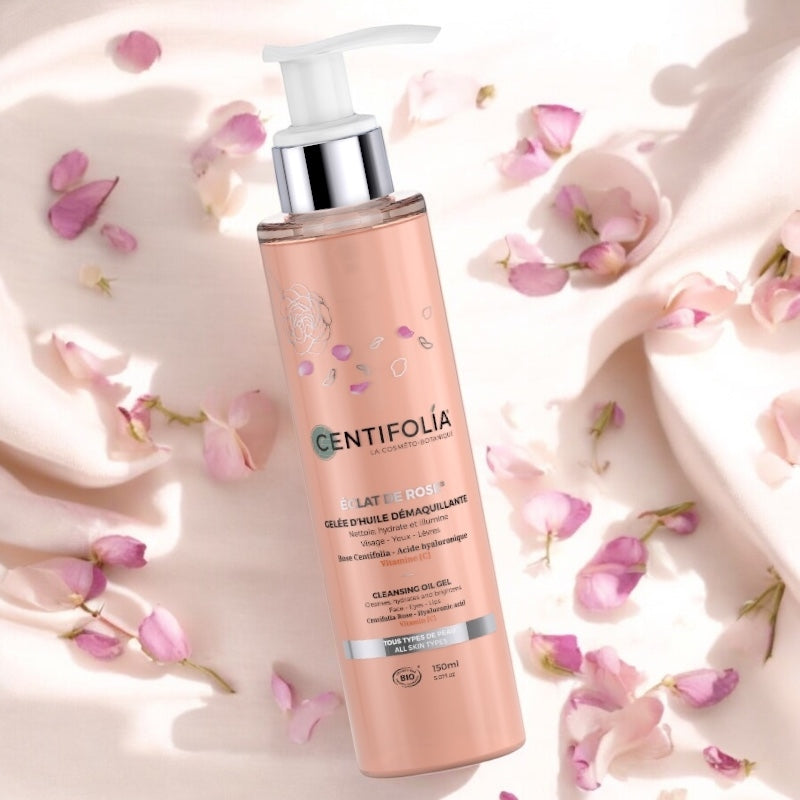 Bio-Reinigungsöl-Gel mit Rose und Vitamin C – 150 ml – Centifolia