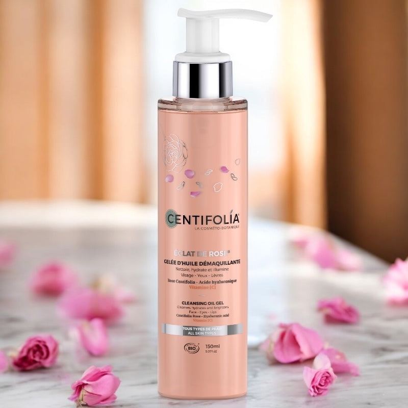 Bio-Reinigungsöl-Gel mit Rose und Vitamin C – 150 ml – Centifolia