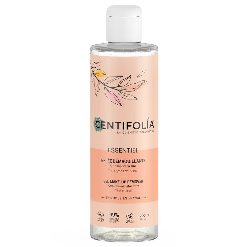 Gelée démaquillante BIO aloe vera - 200ml - Centifolia