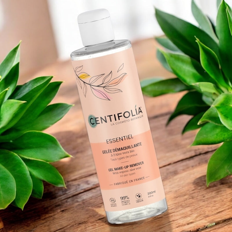 Gelée démaquillante BIO aloe vera - 200ml - Centifolia