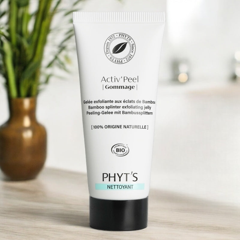 Gelée exfoliante BIO bambou & aloe vera - 40g - Phyt's