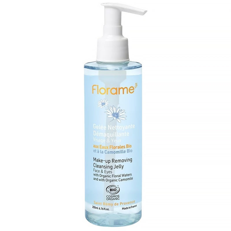 Gelée nettoyante démaquillante BIO camomille - 200ml - Florame