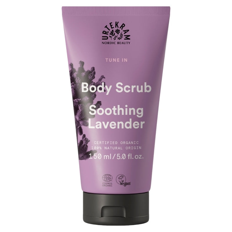 Bio-Körperpeeling mit Lavendel und Lila – 150 ml – Urtekram