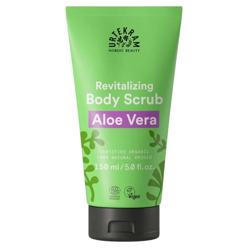 Regenerierendes Bio-Körperpeeling mit Aloe Vera – 150 ml – Urtekram