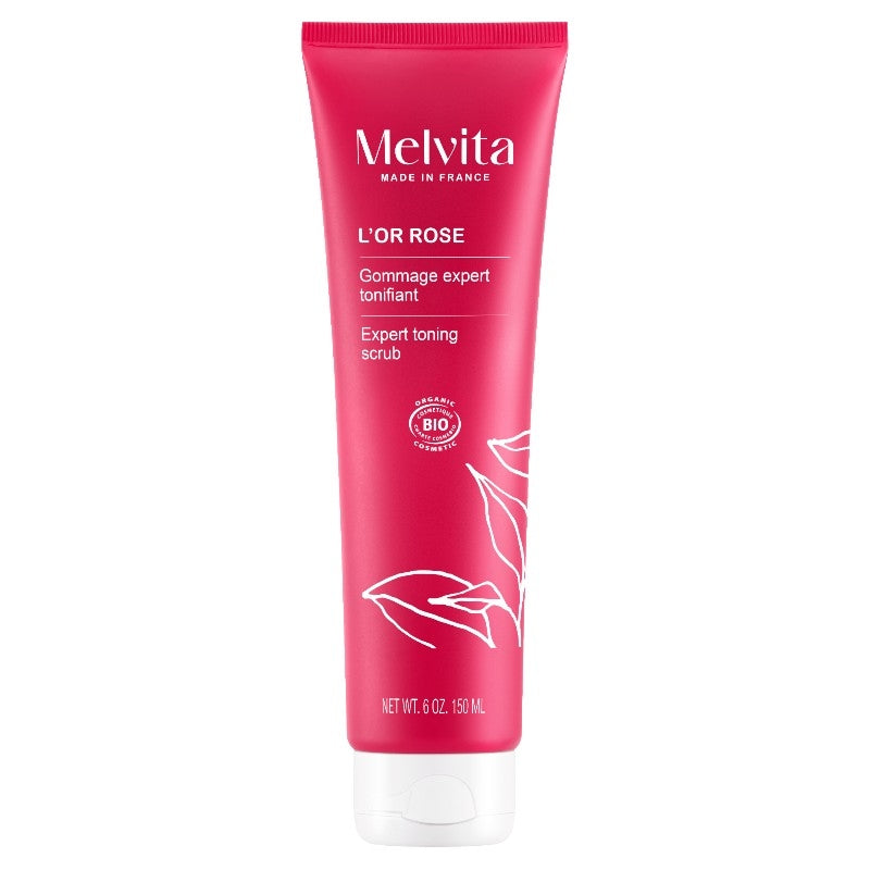 Gommage corps tonifiant BIO baies roses - 150ml - Melvita