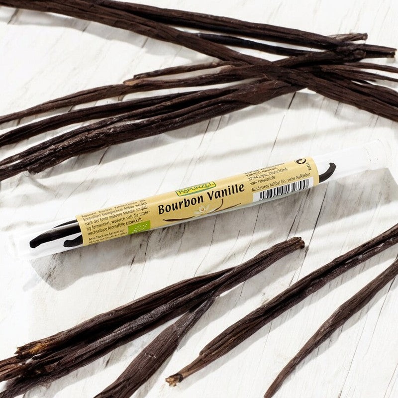 Bio-Bourbon-Vanilleschoten – 2 Stück – Rapunzel