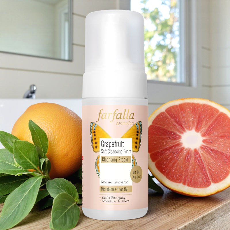 Mousse nettoyante pamplemousse BIO
