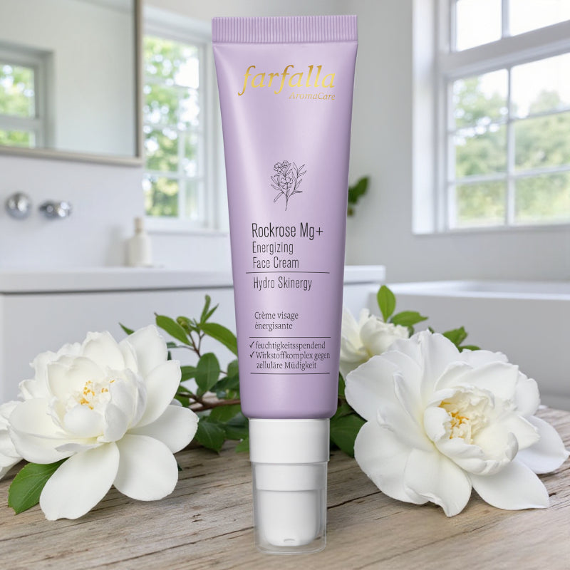 Crème visage énergisante rose BIO