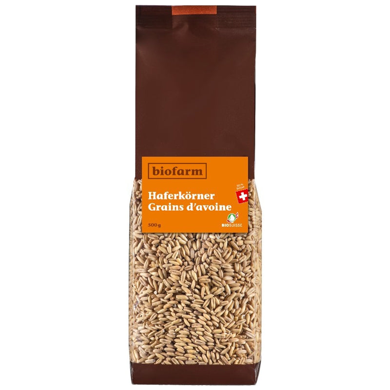 Bio-Schweizer Hafersamen – 500 g – Biofarm