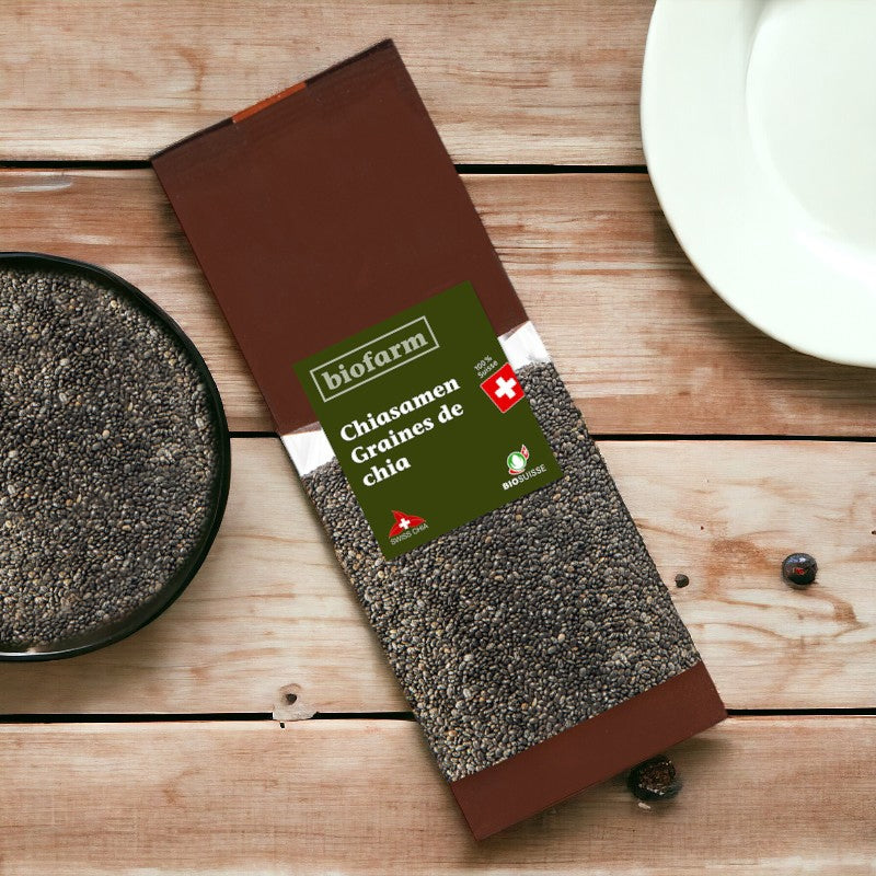Graines de chia suisse BIO - 200g - Biofarm