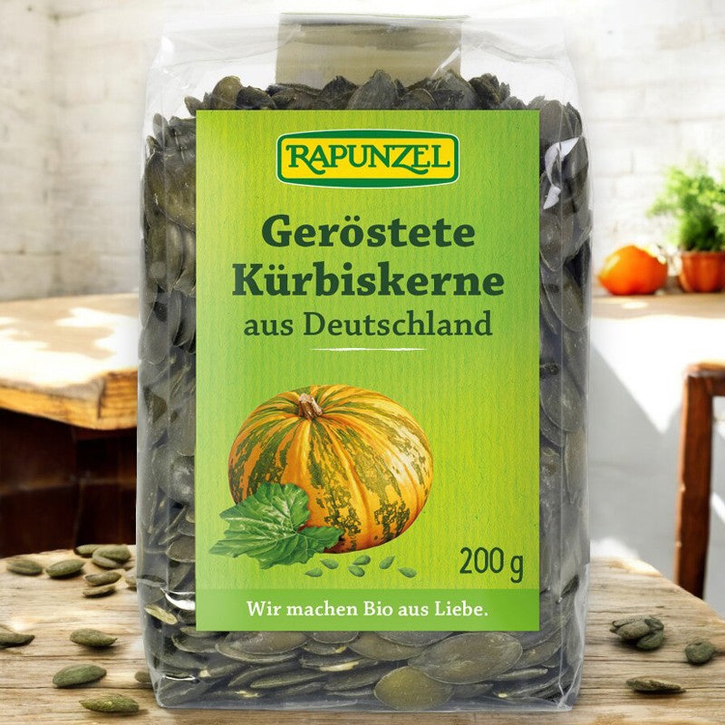 Bio-Kürbiskerne (geröstet) - 200 g - Rapunzel