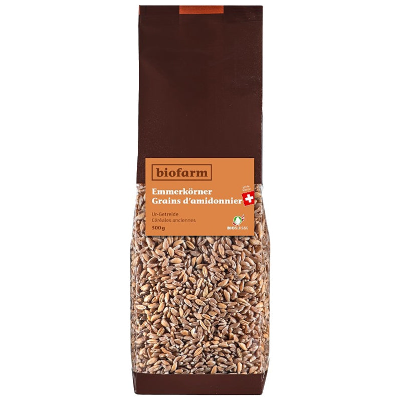 Grains d'amidonnier suisse BIO - 500g - Biofarm