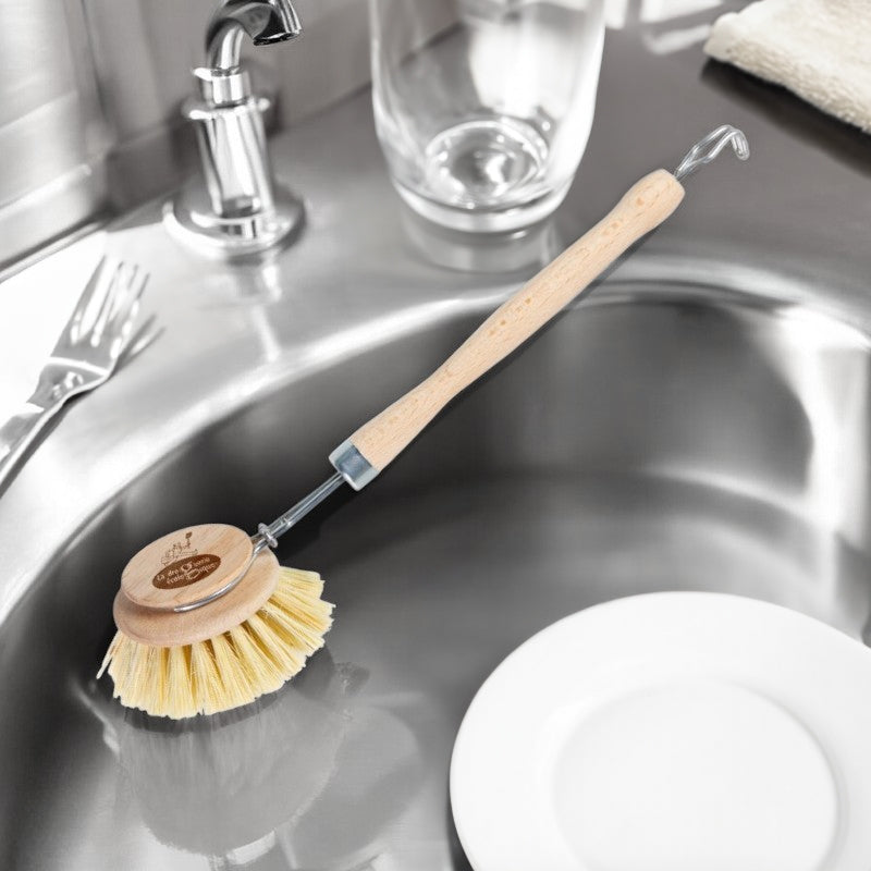 Große Spülbürste aus Fasern – Die umweltfreundliche Drogerie