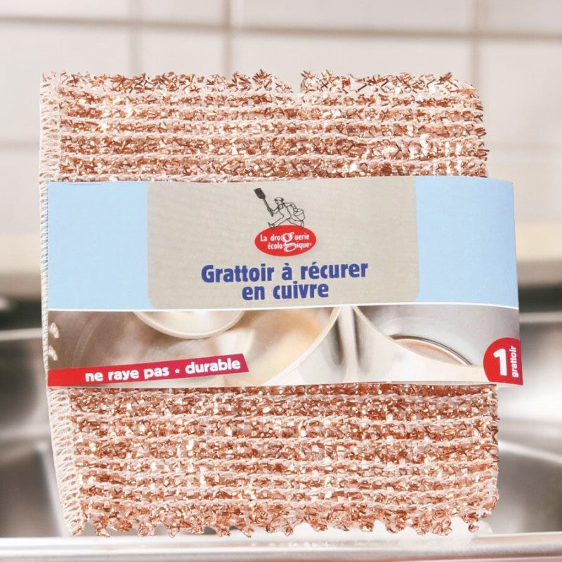Grattoir en cuivre - La droguerie écologique