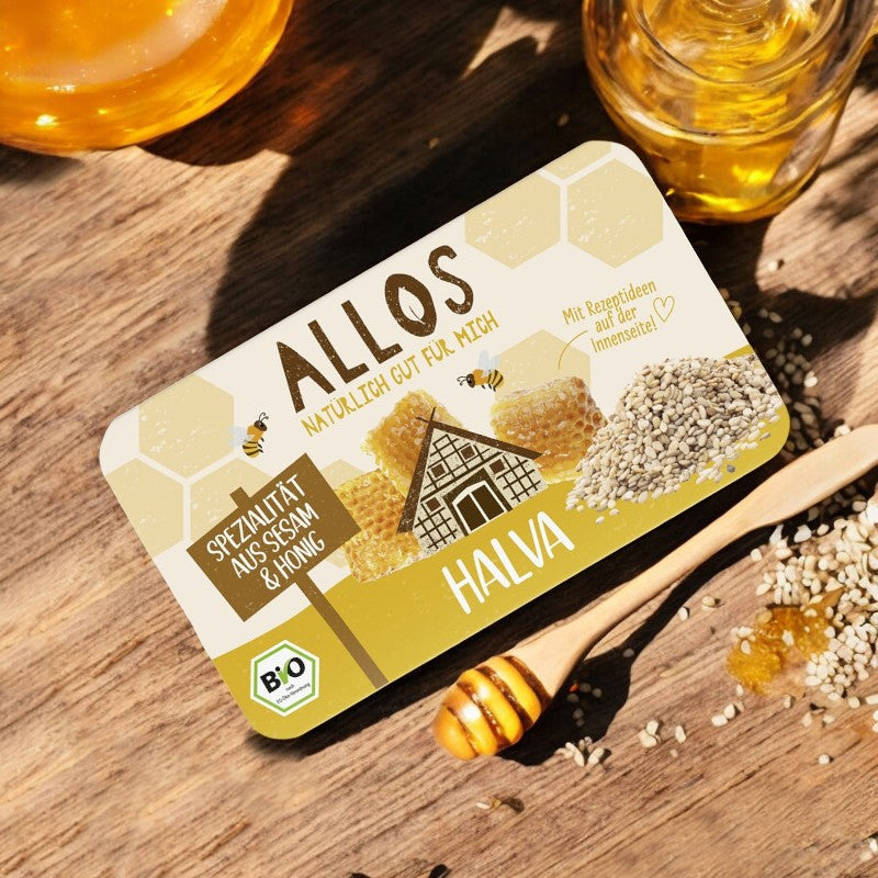 Bio-Sesam-Honig-Halva – 75 g – Allos