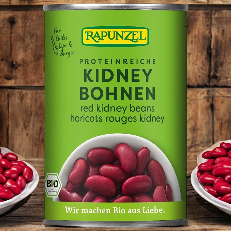 Bio-Kidneybohnen aus der Dose – 400 g – Rapunzel