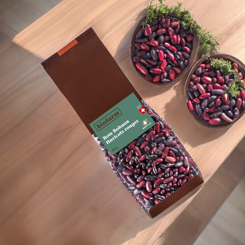 Haricots rouges suisses BIO - 500g - Biofarm